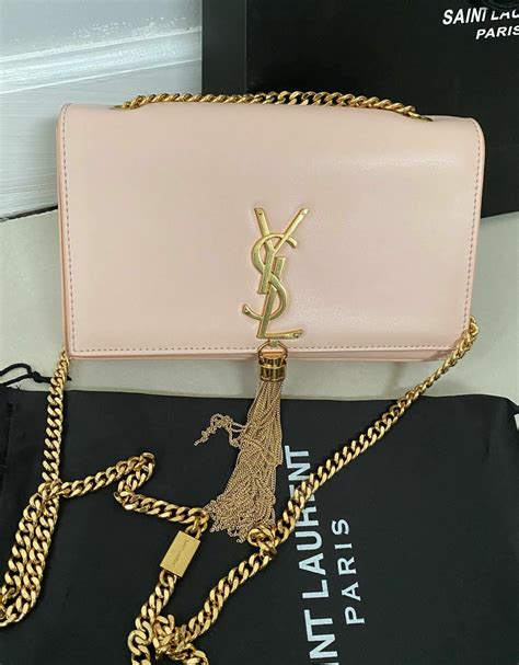 ysl pink crossbody bag|YSL pink shoulder bag.